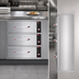 Thumbnail image #3 for Hatco Built-In Narrow Single-Drawer Warming Drawer with Standard 6-Inch Deep Food Pan