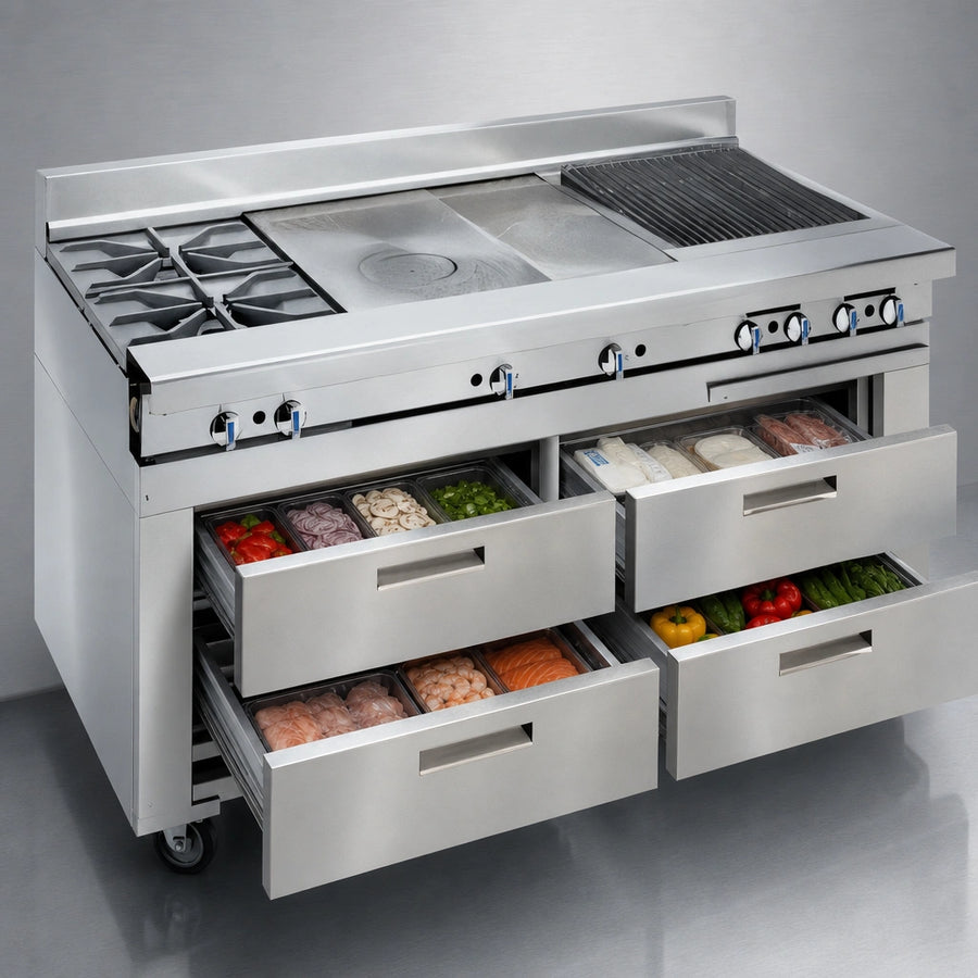 Four Drawer Storage