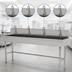 Thumbnail image #3 for Advance Tabco 96-Inch Multiwash ADA Hand Sink with 4 Electronic Faucets