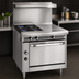 Thumbnail image #3 for Imperial Spec Series 36-Inch Heavy Duty Gas Range with 4 Open Burners, 12-Inch Hot Top, and Standard Oven