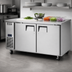 Thumbnail image #3 for Everest Refrigeration ETWF2 Two-Section Undercounter/Worktop Freezer, 18 Cu. Ft., Self-Contained Side-Mounted Refrigeration, 115V