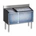 Thumbnail image #3 for CHOICE Extra Deep 36-Inch Stainless Steel Underbar Combo Ice Bin/Cocktail Unit with Left-Side Bottle Well and 10-Circuit Cold Plate