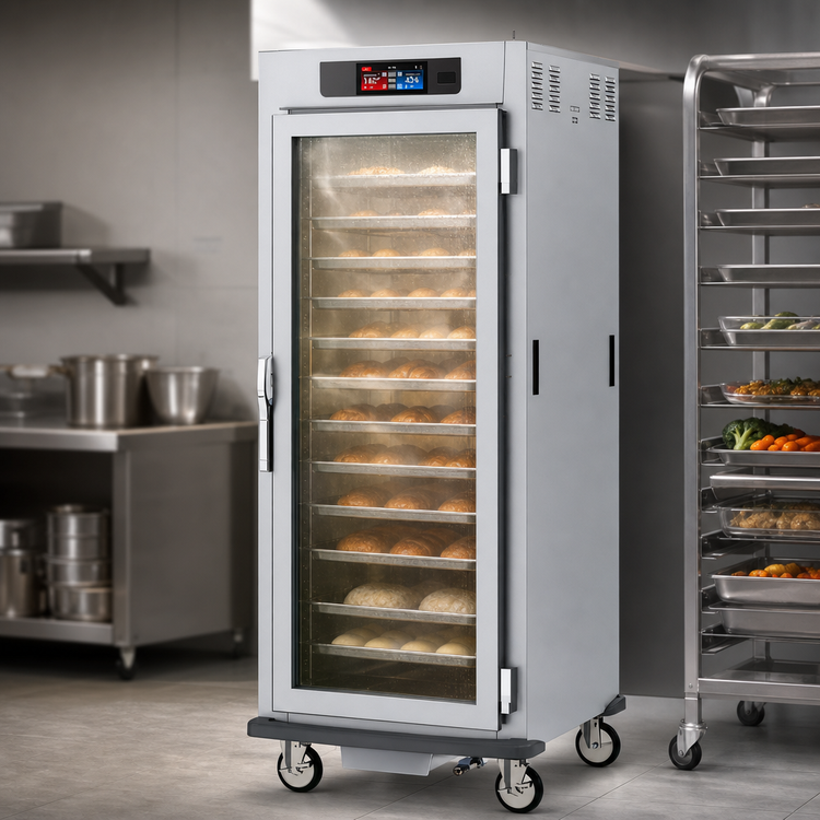 Product image #3 for Metro C5 9 Series Full-Height Controlled Humidity Heated Holding and Proofing Cabinet, 18 Full-Size Sheet Pan Capacity, Glass Door, Universal Wire Slides, 120V