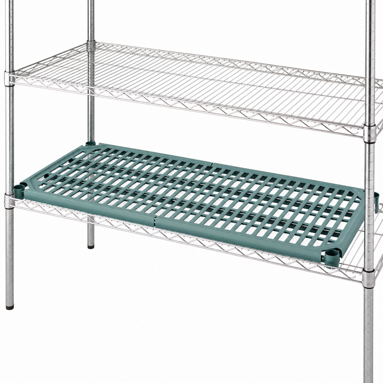 Product image #3 for Quantum 60 x 24 Inch Removable Polymer Shelf Mat for Wire Shelves