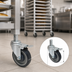 Thumbnail image #3 for Winco 5-Inch Heavyweight Full-Swivel Stem Caster with Brake for ALRK-30BK 30-Tier Sheet Pan Rack