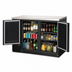 Thumbnail image #3 for Everest Refrigeration 49-Inch Two-Section Back Bar Refrigerator, 13 Cu. Ft., Self-Contained Side-Mounted, Stainless Steel Top