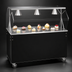 Thumbnail image #3 for Vollrath 2-Series Affordable Portable 46-Inch x 24-Inch Cafeteria Utility Station with Open Storage Base and Cafeteria Breath Guard