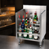 Thumbnail image #3 for Advance Tabco Underbar Basics 5-Step Freestanding Stainless Steel Liquor Bottle Display Unit