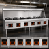 Thumbnail image #3 for MasterRange M-6-SS 6-Section Gas Wok Range with Stainless Steel Deck and Sides