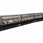 Thumbnail image #3 for Howard-McCray 40E Series R-CFS40E-8-S-LED Fish and Poultry Service Case, 100.5-Inch, Straight Glass, Stainless Steel, Remote Refrigeration, LED