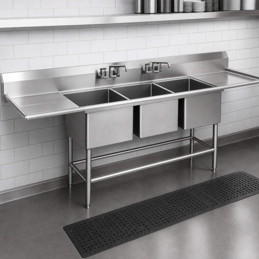 Three-Compartment Bowl Layout