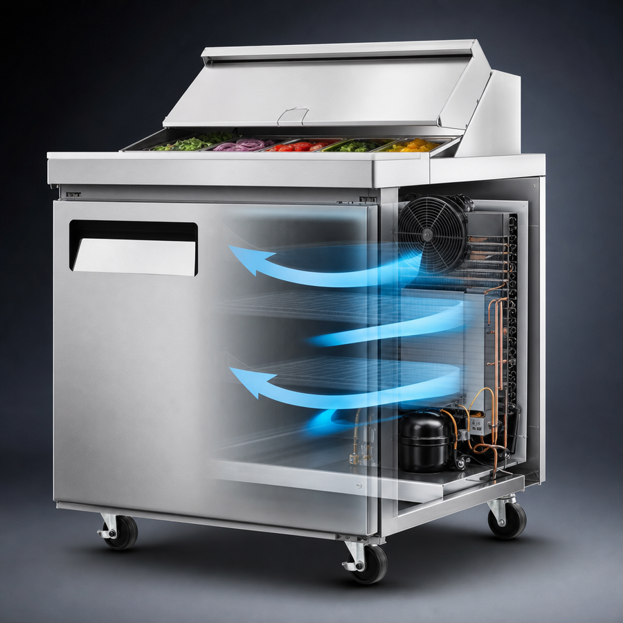 Rear-Mounted Self-Contained Refrigeration