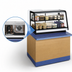 Thumbnail image #3 for Countertop Refrigerated Self-Serve Rear-Mount Merchandiser Deli Case, 48-Inch Wide