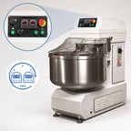 Thumbnail image #4 for Eurodib USA MSP60JETT 95-Liter Floor Spiral Dough Mixer, Fixed Bowl, Programmable Timers, 100/200 RPM