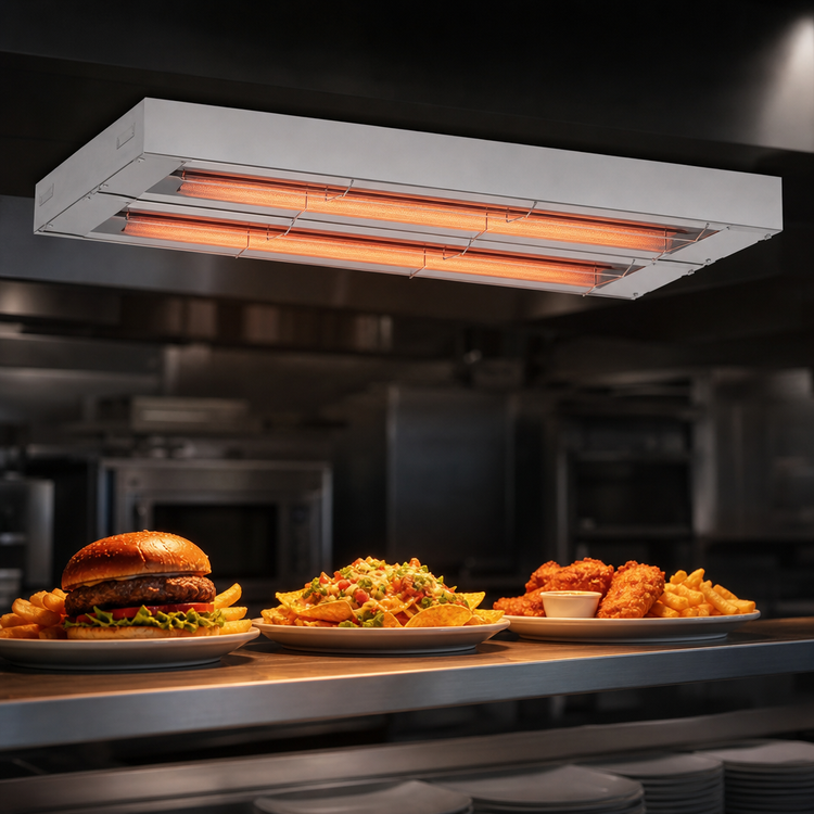 Product image #3 for Hatco Glo-Ray 60-Inch Double Infrared Strip Heater