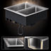 Thumbnail image #3 for Vollrath Two-Well Drop-In Electric Hot Food Well with Thermostatic Controls, Manifold Drain, 12 x 20 Inch Insulated Wells, 240V