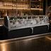 Thumbnail image #3 for Glastender GDU-18X60 Back Bar Glass Ice Display Unit for Bottled Beverages, 60 x 18 x 9 Inches