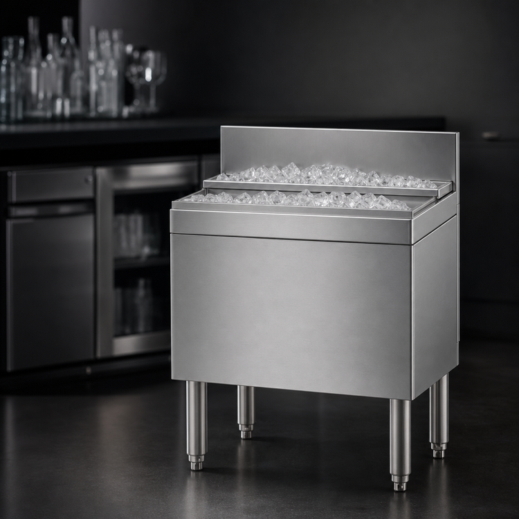 Product image #3 for Top Shelf TS18IC 18-Inch Modular Underbar Ice Bin/Cocktail Unit, Non-Cold Plate