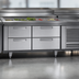 Thumbnail image #3 for Garland Polar Cuisine 114-Inch Self-Contained Refrigerated Drawer Base with 8 Drawers