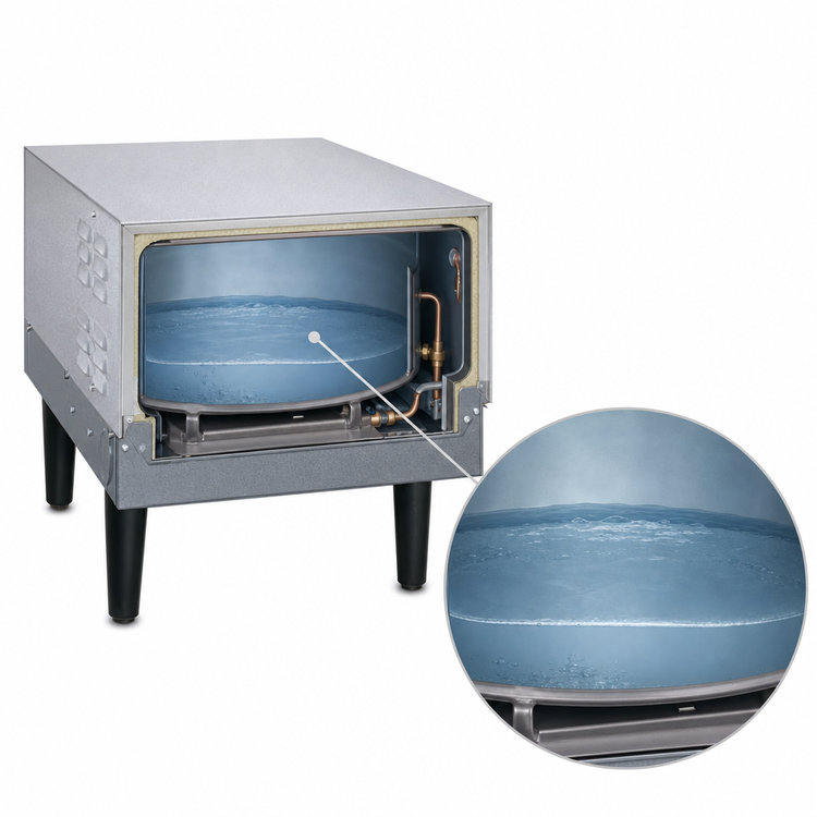 Product image #3 for Hatco Compact Electric Booster Water Heater, 6 Gallon, 30 kW, 208V, 3-Phase