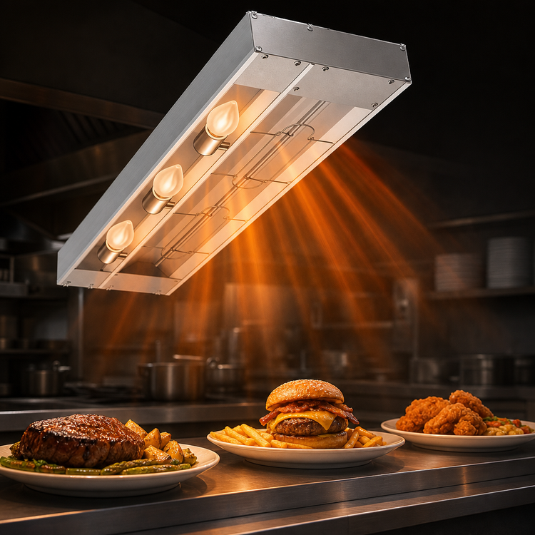Product image #3 for Hatco Glo-Ray 120-Inch Unlighted Infrared Strip Heater, Aluminum, 3400W
