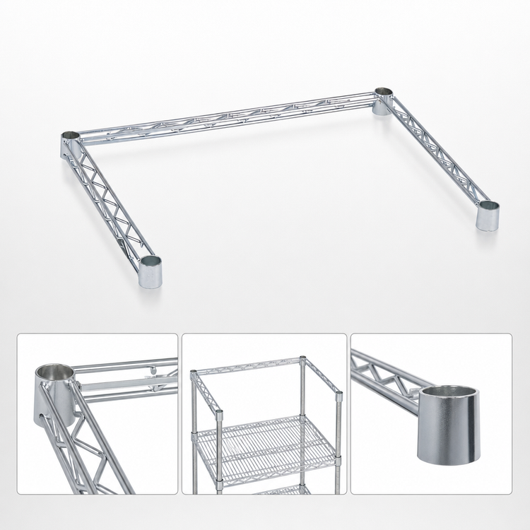 Product image #3 for Metro Super Erecta 3-Sided Channel Frame, 36 x 24-Inch, 304 Stainless Steel