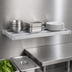 Thumbnail image #4 for New Age Adjust-A-Shelf H.D. Series 48-Inch x 15-Inch Wall-Mounted Aluminum Shelf