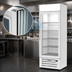 Thumbnail image #3 for Beverage-Air MarketMax™ 1-Section Reach-In Freezer Merchandiser, Triple-Pane Hinged Glass Door, 25.97 Cu. Ft., Bottom-Mount, White