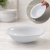 Thumbnail image #4 for American Metalcraft Jane Round White Melamine Fruit Bowl, 5 oz.