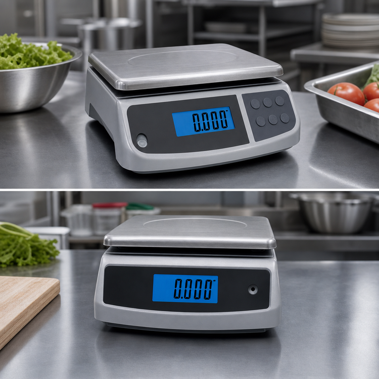 Product image #3 for Escali M-Series NSF Digital Food Scale, 66 lb Capacity, Dual Display, Hold & Parts Counting