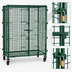 Thumbnail image #3 for EagleGard Mobile Security Cage with Lockable Double Doors, 63-1/4 Inches W x 33-1/4 Inches D x 69 Inches H