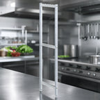 Thumbnail image #3 for Fermod Fermostock 6425411146-R1 57-Inch x 18-Inch Stationary Aluminum Shelving Upright, Deep Anodized, Adjustable Feet