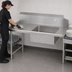 Thumbnail image #3 for Straight Soiled Dishtable with Left-to-Right Operation and 16