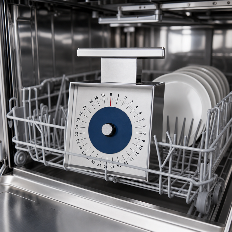 Product image #3 for Edlund SF-25 Stainless Steel Fixed Dial Portion Control Scale, 25 lb x 4 oz