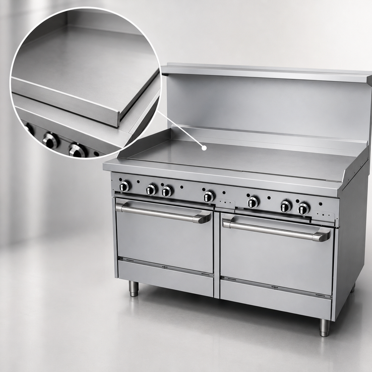 Product image #3 for Garland G Starfire Pro 60-Inch Gas Restaurant Range with Griddle and Two Standard Ovens