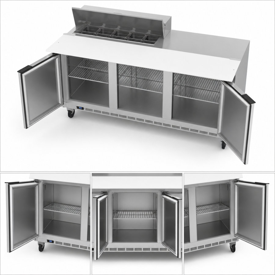 Three-Section Cabinet