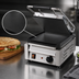Thumbnail image #3 for Omcan USA Commercial Single Countertop Panini Grill with 10