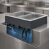 Thumbnail image #3 for Vollrath Two-Well Drop-In Electric Hot Food Well with Auto-Fill, Individual Thermostatic Controls, 2 Full-Size Pan Capacity, 120V