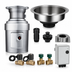 Thumbnail image #3 for InSinkErator SS-100 Small-Capacity 1 HP Stainless Steel Complete Disposer Package with 15-Inch Bowl and AquaSaver AS-101 Control Center