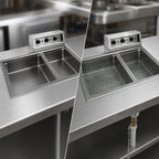 Thumbnail image #3 for Delfield N8717-D Drop-In Electric Hot Food Well, 1 Full-Size Pan, Wet/Dry, With Drain, 115V