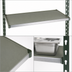 Thumbnail image #3 for Eagle Valu-Gard 36 Inch x 18 Inch Solid Commercial Shelf, Galvanized Steel, Green Epoxy Finish