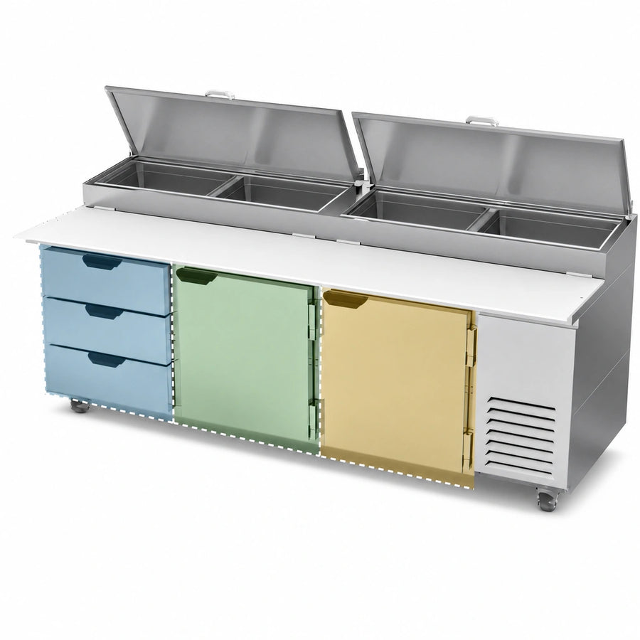Three-Section Layout