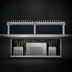 Thumbnail image #3 for Metropolis 84-Inch Wide Wall Mount 24-Faucet Glycol-Cooled Draft Beer Tower, 3-Column, Polished Stainless Steel