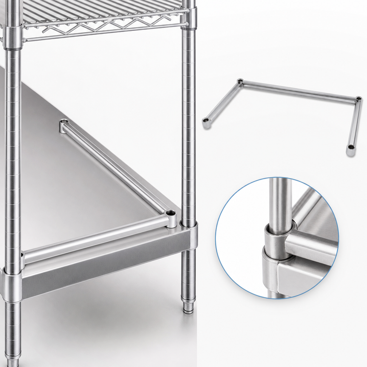Product image #3 for Eagle Group 3-Sided Stainless Steel Channel Frame, 30 x 18 Inches