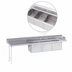 Thumbnail image #3 for Advance Tabco 107-Inch Left-Drainboard 3-Compartment Sink Table, 16-Gauge 304 Stainless Steel Top, 18 x 24 x 14 Bowls