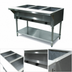 Thumbnail image #3 for Advance Tabco Triumph Supreme 3-Well LP Gas Hot Food Table with Undershelf and Cutting Board
