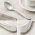 Thumbnail image #4 for Peacock 4-1/2 Inch Demitasse Spoon, 18/8 Stainless Steel, Extra Heavyweight, Mirror Finish