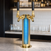 Thumbnail image #3 for Countertop Glycol-Cooled Single-Column Draft Beer Tower with 2 PVD Brass Faucets