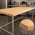Thumbnail image #3 for John Boos 108 Inch x 36 Inch Wood Top Work Table with Galvanized Base