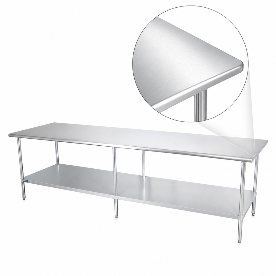 Reinforced Stainless Steel Top